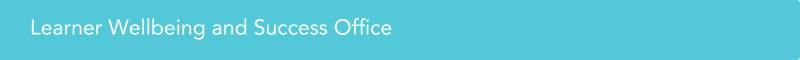 Button with text Learner Wellbeing and Success